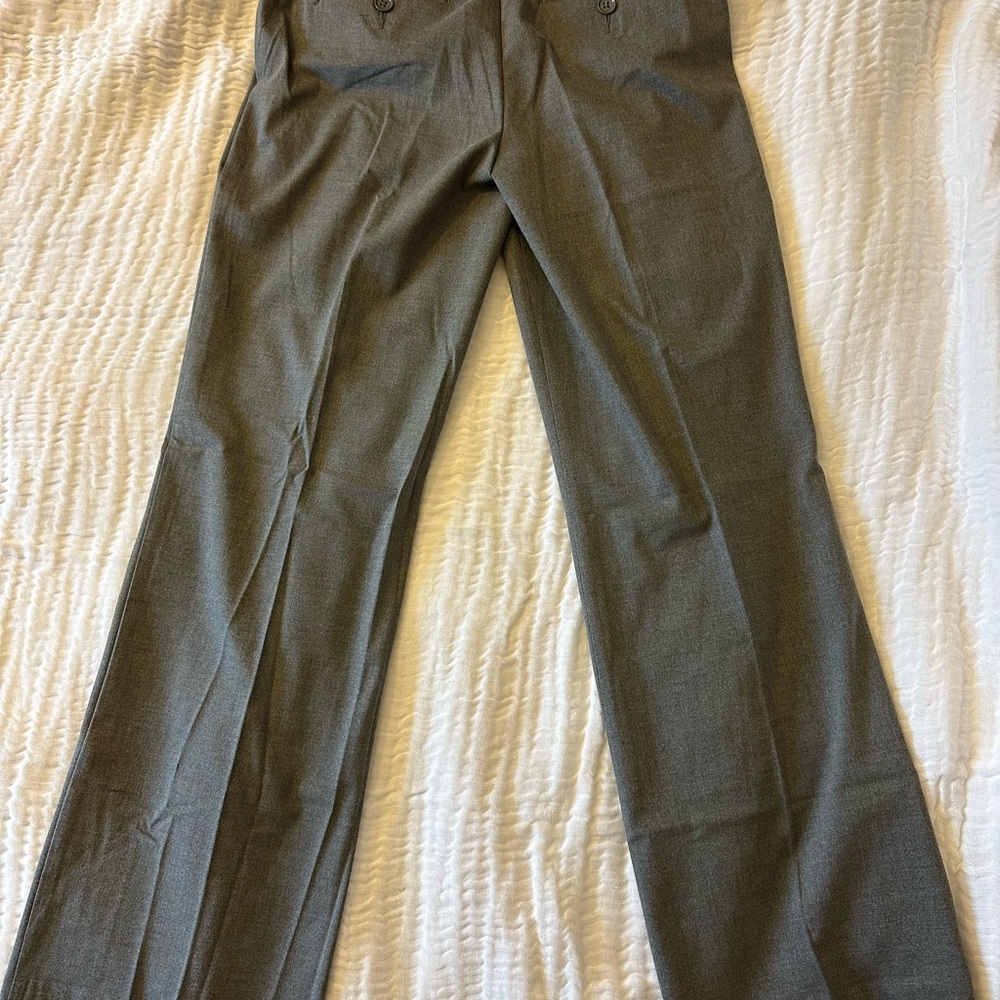 Express Editor Design Studio Medium Grey Dress Pa… - image 4